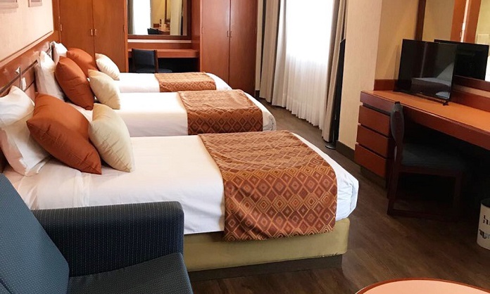 STANDARD TRIPLE ROOM WITH 3 BEDS Marlowe Hotel México D. F.